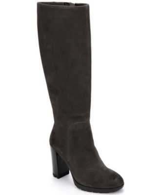 Kenneth Cole New York Women s Justin 2.0 Lug Sole Tall Knee High Boots Macy s