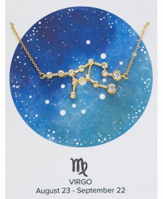 Women's When Stars Align Constellation Necklace in 14k Gold Plate