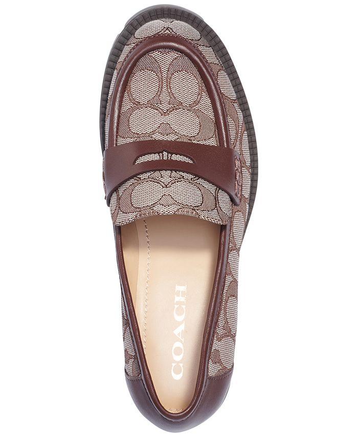 COACH Women's Cora Lug-Sole Loafers & Reviews - Flats & Loafers - Shoes ...