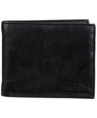 Kenneth Cole Reaction - Men's RFID Wallet with Zipper Pocket