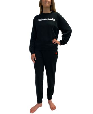 Sub_Urban Riot - French Terry Homebody Sweatshirt & Jogger Pants Pajama Set