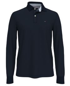 Men's Big & Tall Classic-Fit Ivy Long-Sleeve Polo Shirt