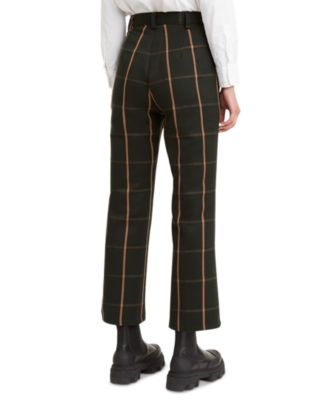 levi's plaid trousers