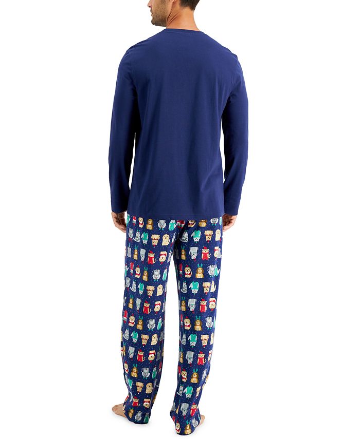 Family Pajamas Matching Men's Bah Humbug Family Pajama Set, Created for ...