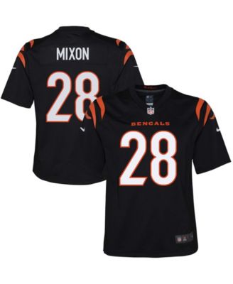 Nike Men's Joe Mixon Black Cincinnati Bengals Game Jersey - Black