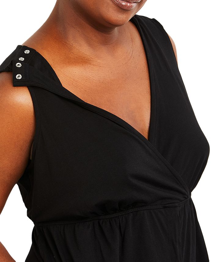 Motherhood Maternity Plus Size Nursing Nightgown Macy's