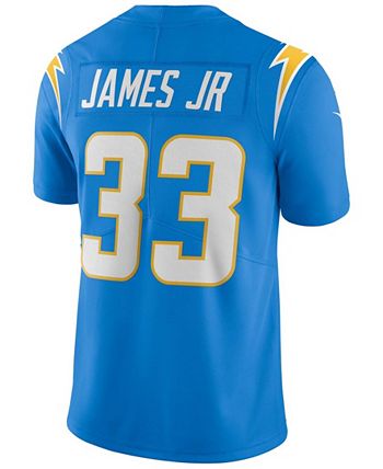 Men's Nike Derwin James Powder Blue Los Angeles Chargers Vapor Limited  Jersey