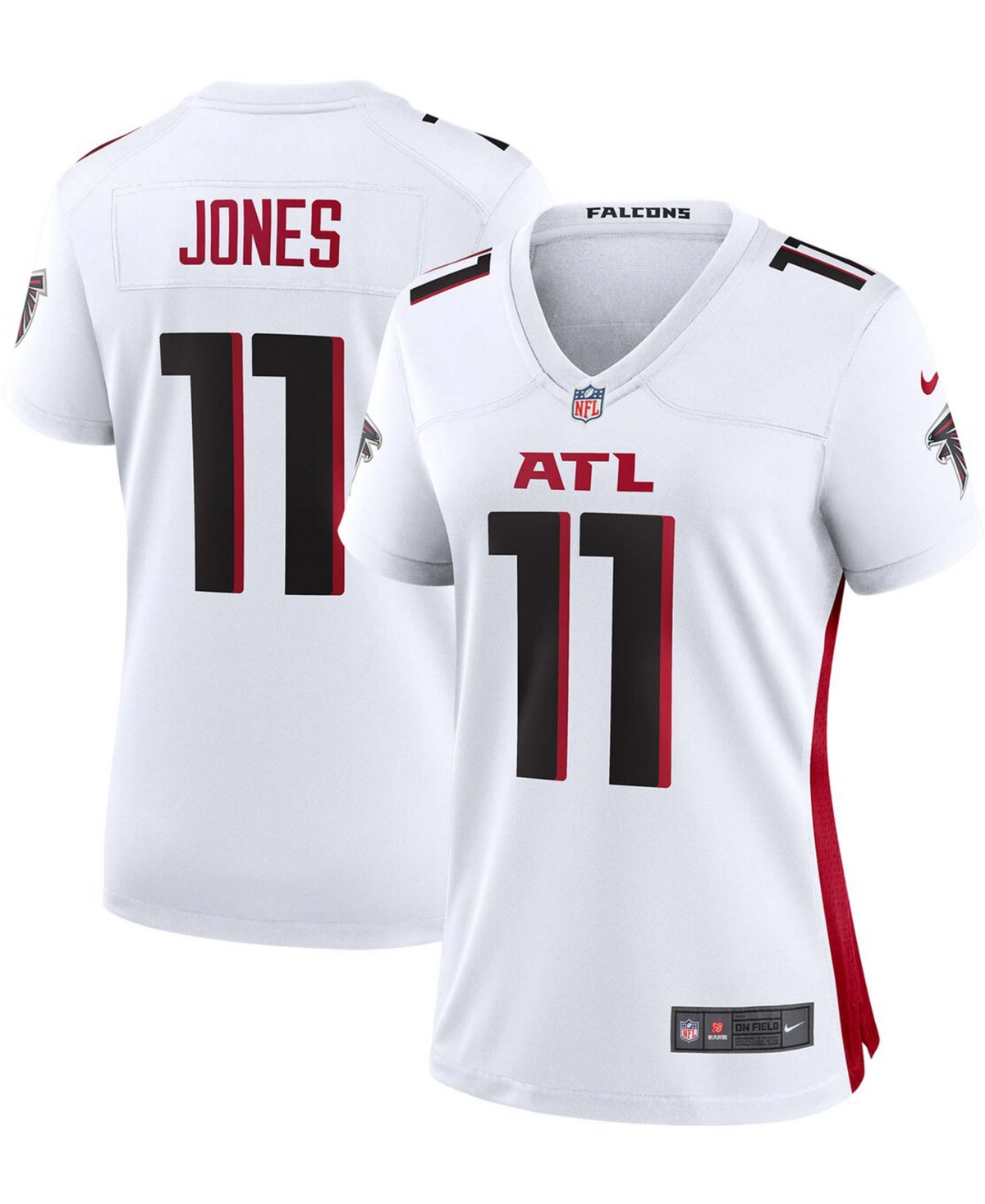 Women's Julio Jones White Atlanta Falcons Player Game Jersey