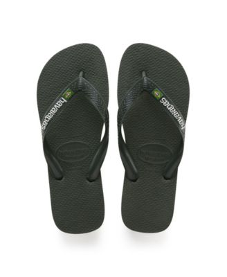 Men's Brazil Logo Flip-Flop Sandals