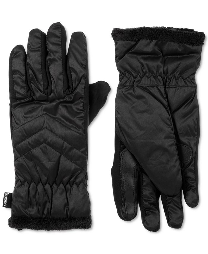 Macys mens isotoner gloves sales
