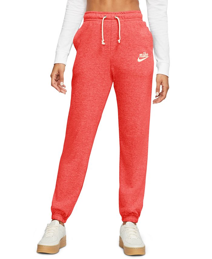 Nike Women's Sportswear Gym Vintage Distressed Pants - Macy's