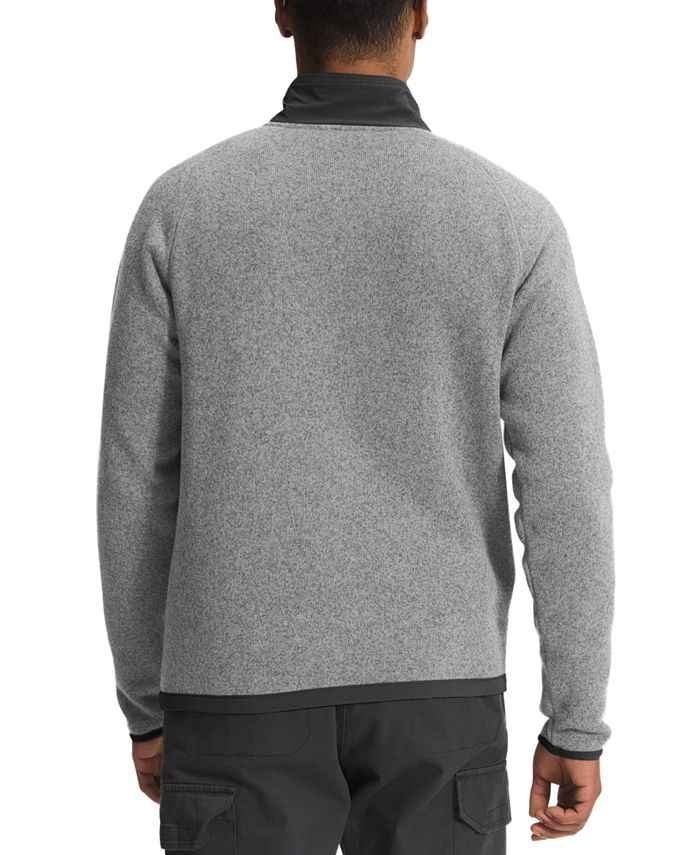 The North Face Men's Gordon Lyons Standard-Fit 1/4-Zip Fleece Sweater ...