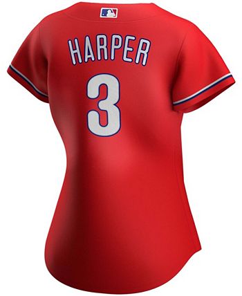 Nike Women's Bryce Harper Cream Philadelphia Phillies Alternate Replica  Player Jersey - Macy's