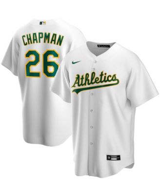 Men's Nike White Oakland Athletics Home Replica Team Jersey