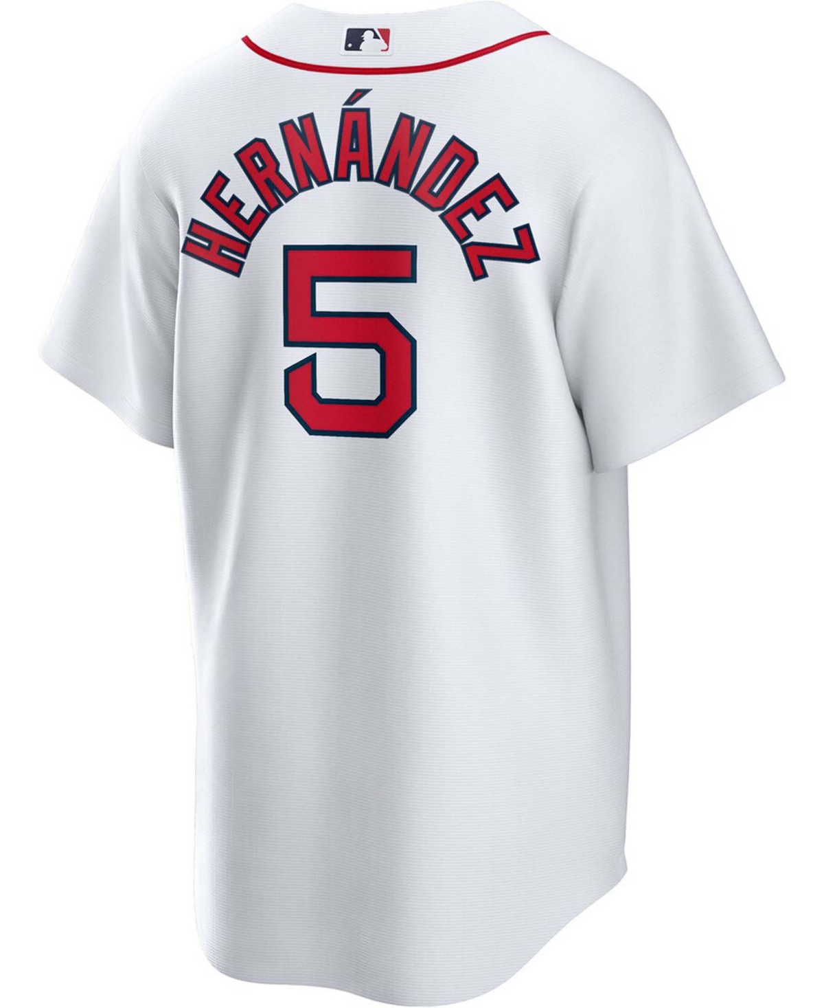 Men's Enrique HernandezBoston Red Sox Home Official Replica Player Jersey - White