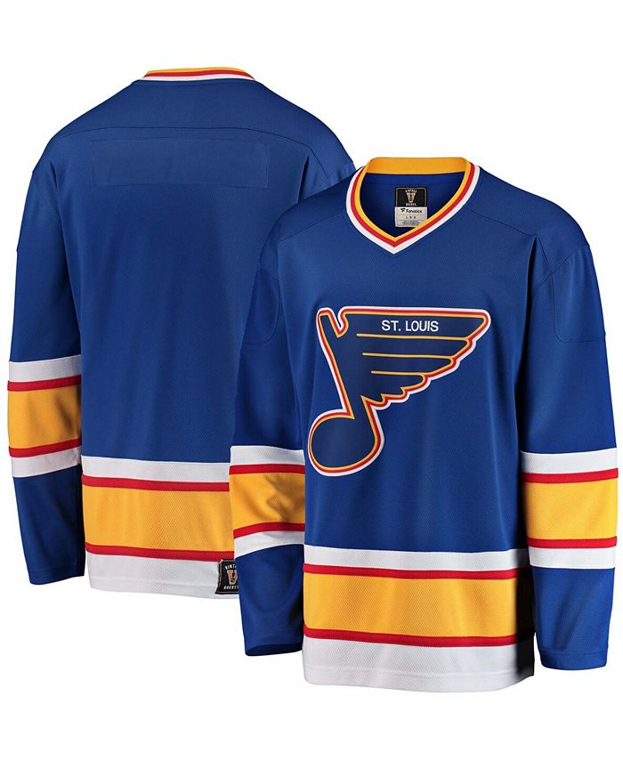LICENSED NHL Mens XL 1/4 Zip ST LOUIS BLUES logo Long Sleeve shirt