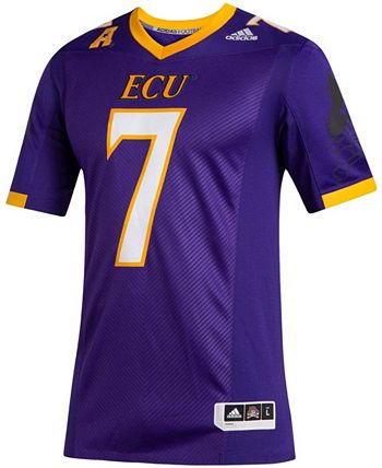 adidas Men's #7 Purple ECU Pirates Premier Football Team Jersey - Macy's