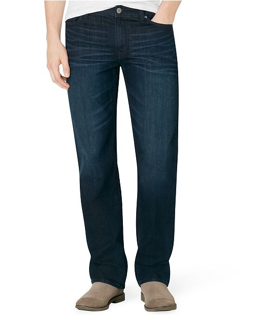 calvin klein straight fit stretch pants