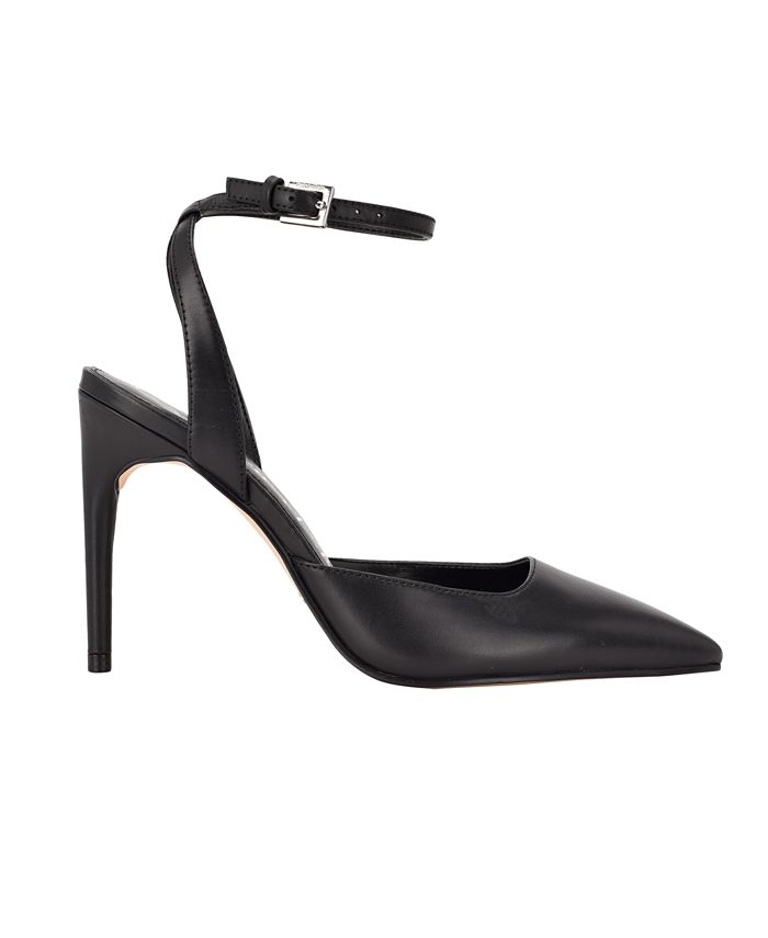 Calvin Klein Women's Dona Ankle Strap Pumps & Reviews - Heels & Pumps ...