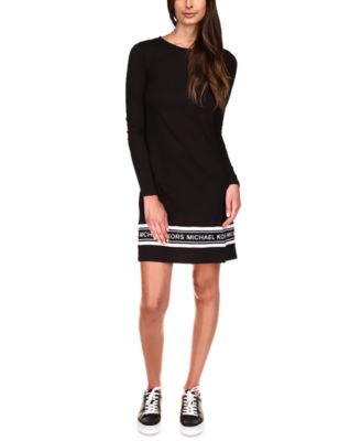 michael kors black dress macys