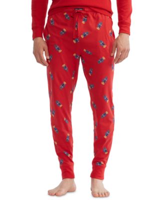 red polo pajamas pants