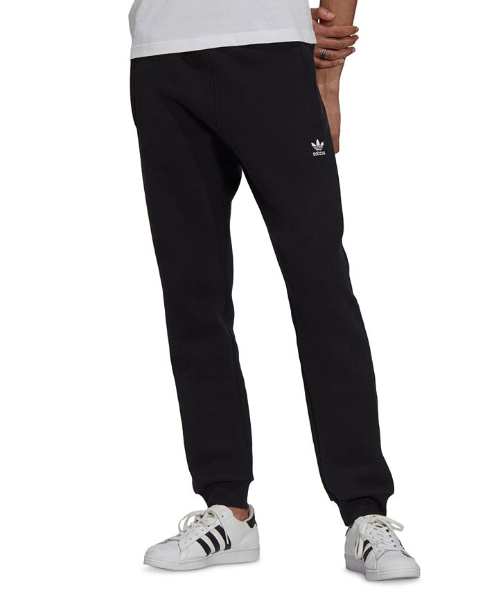 rojo ego domingo adidas Men's Slim-Fit Originals Essentials Fleece Jogger Pants - Macy's
