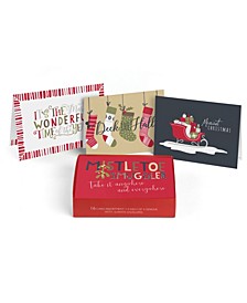 Festive Holiday Assortment Set of 16 Boxed Cards