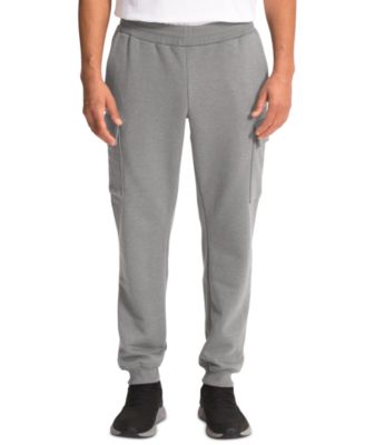 mens fleece cargo joggers