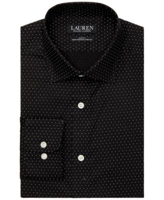 Lauren Ralph Lauren Men s Slim Fit Non Iron Performance Stretch Dash Print Dress Shirt Macy s