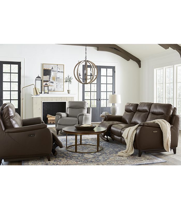 Furniture Closeout Kolson Leather Sofa