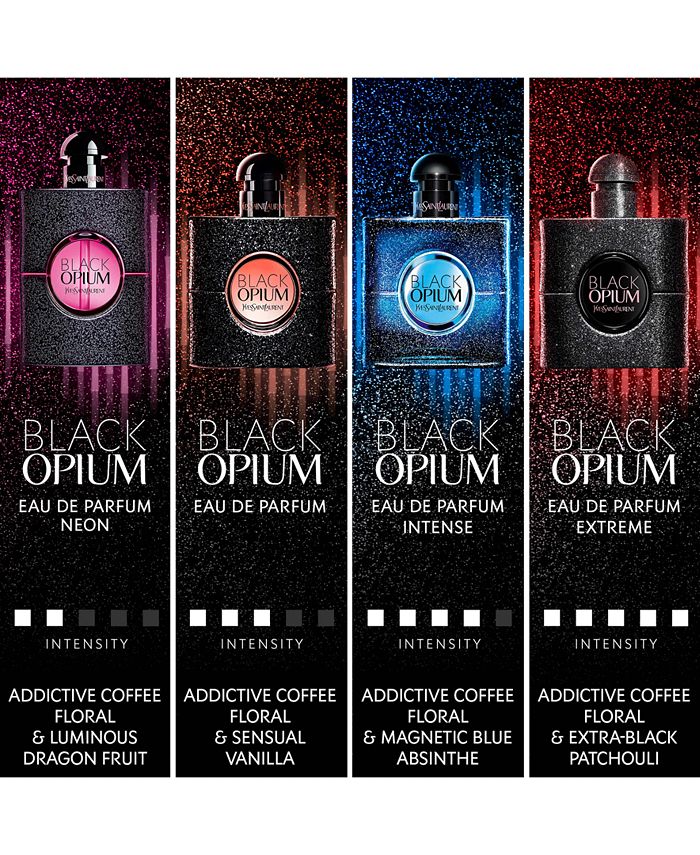 Black Opium By Yves Saint Laurent Eau De Parfum Spray Women 1.6oz