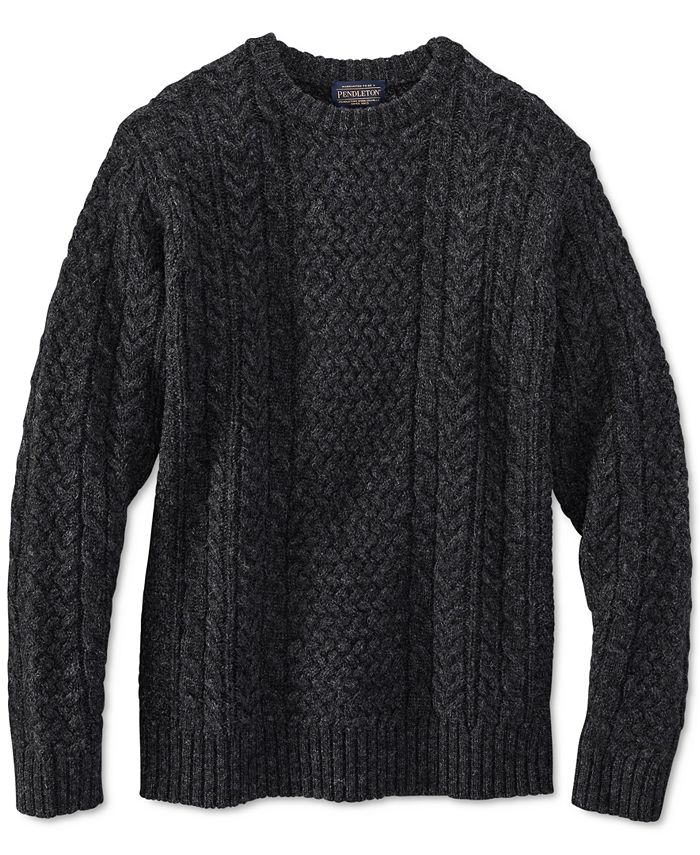 Men's shetland washable shop wool crewneck