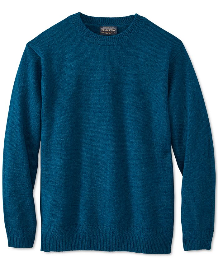 Pendleton men's shetland clearance crew cardigan