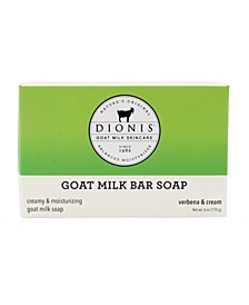Verbena and Cream Goat Milk Bar Soap