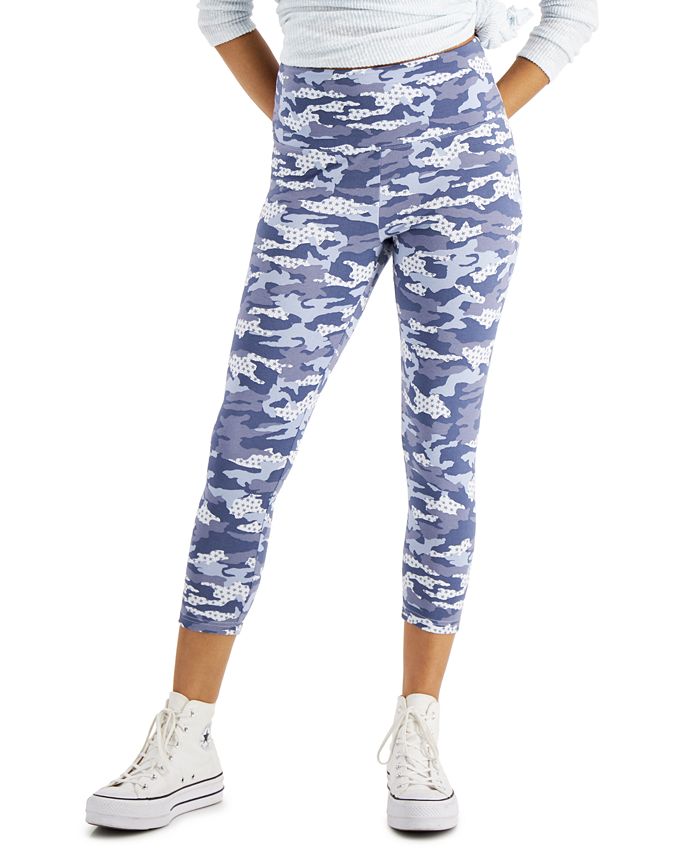 Style & Co Printed Yoga Capri Leggings, Created for Macy's - Macy's