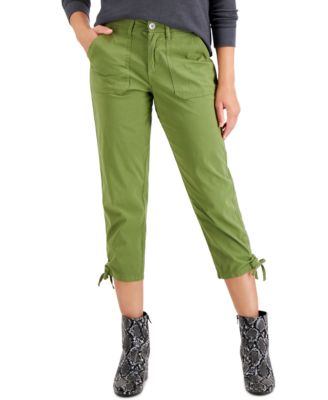 Style & Co - Tie-Hem Capri Pants