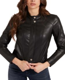 Fiammetta Faux Leather Jacket