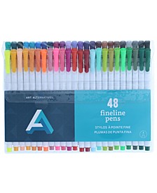 Fineline Pen Set, 48 Pieces