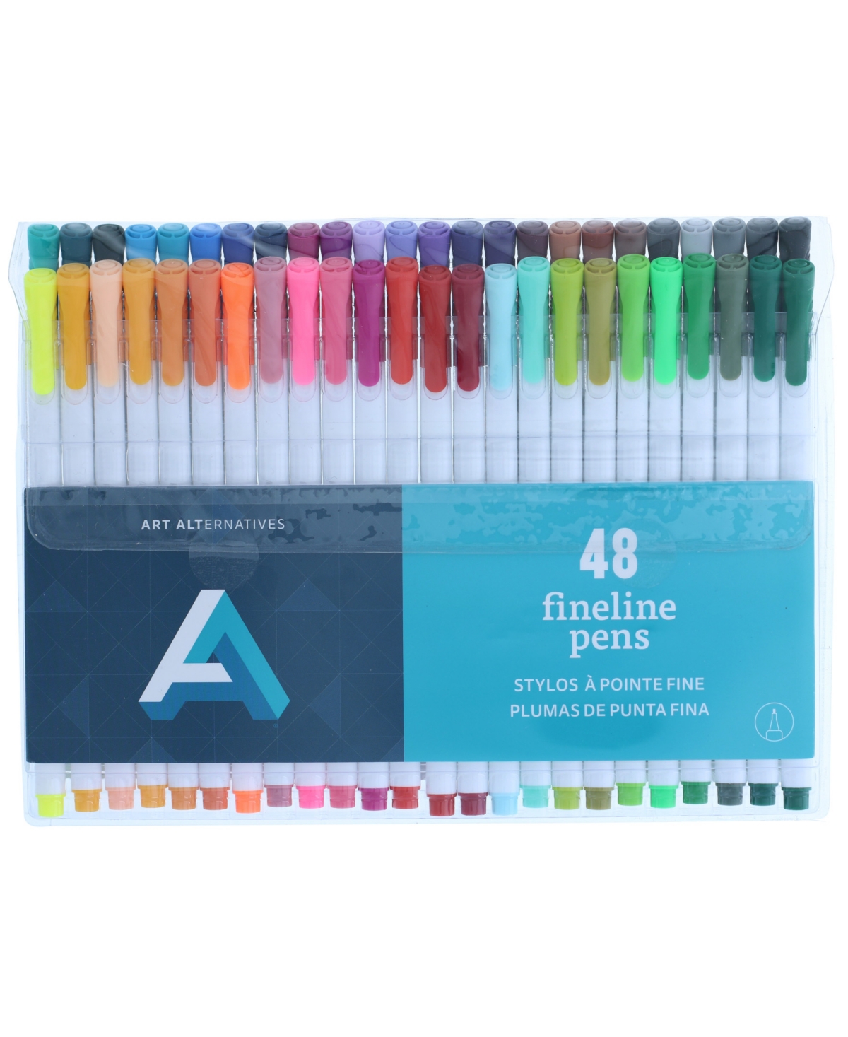 Fineline Pen Set, 48 Pieces - Multi