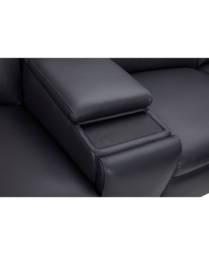 Furniture CLOSEOUT! Starlene 3Pc. Leather Sofa with 2 Power Recliners