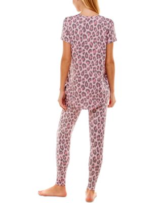 Scoop Neck T-Shirt & Jogger Pants Pajama Set