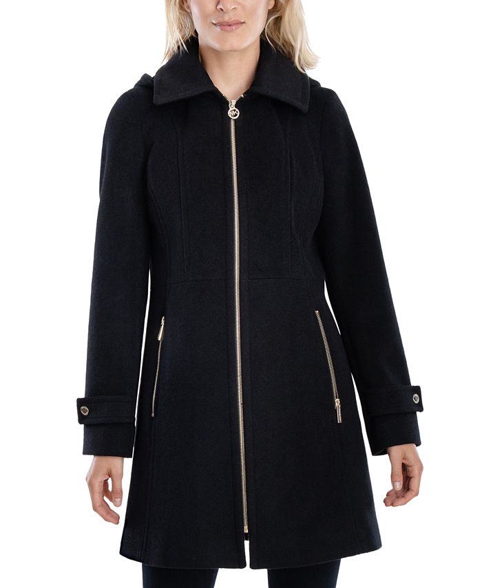 Introducir 59+ imagen michael kors coat womens with hood