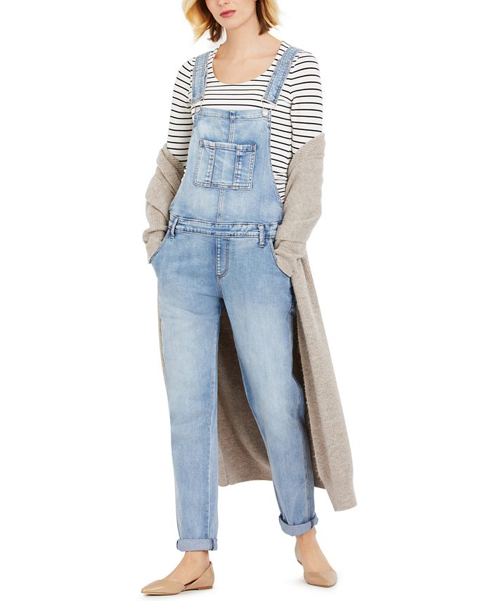 RIPE StraightLeg Denim Maternity Overalls Macy's
