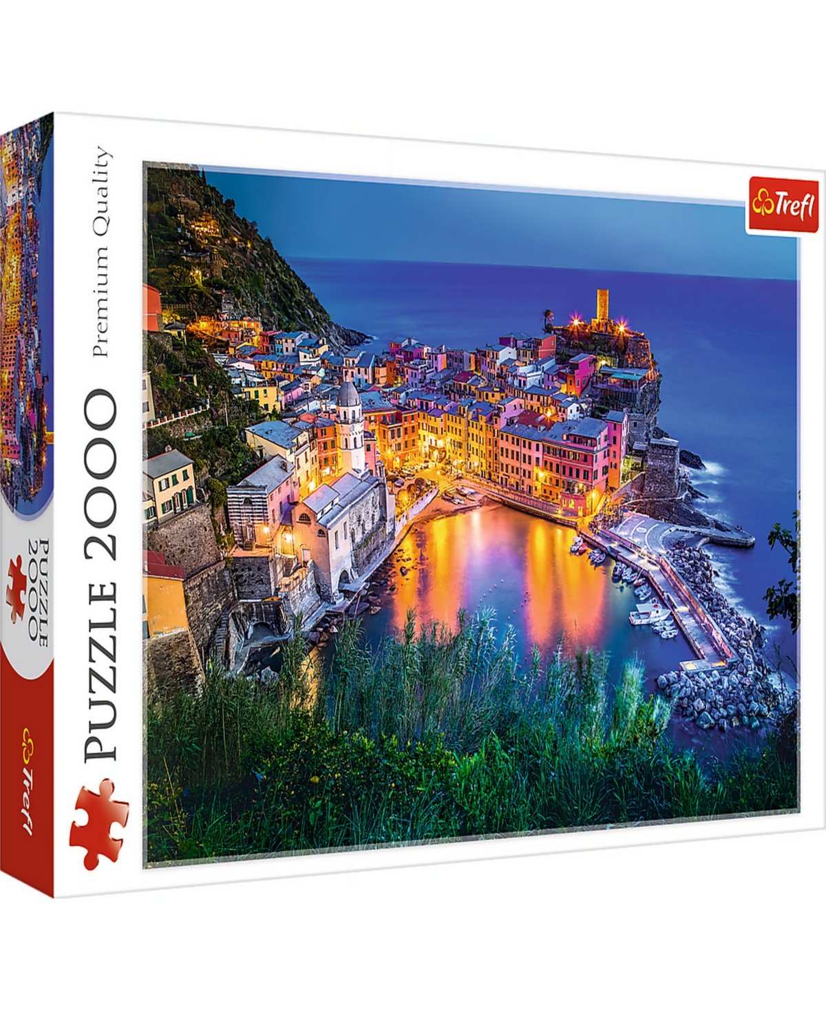 Trefl Jigsaw Puzzle Vernazza At Dusk, 2000 Pieces In Multicolor