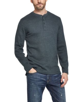 thermal knit henley