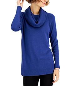 Detachable Scarf Tunic Sweater, Created for Macy's