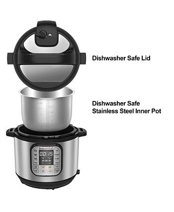 Instant Pot - DUO60 6-Qt. Electric Programmable Pressure Cooker