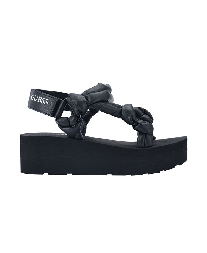 GUESS Women's Albina Puffy Knot Sandals Macy's