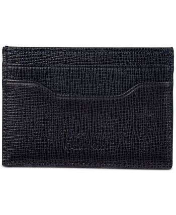 Calvin Klein - Men's Saffiano Card Case with Key Fob