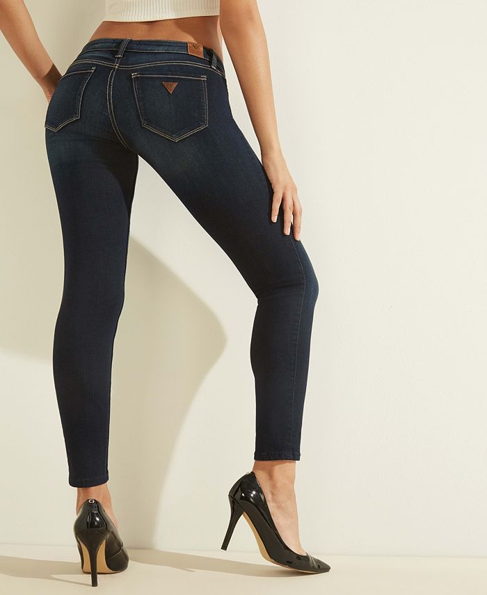 GUESS Women's LowRise Power Skinny Jeans Macy's